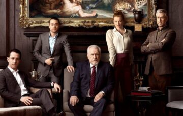 The cast of TV show Succession. Business succession planning is essential.